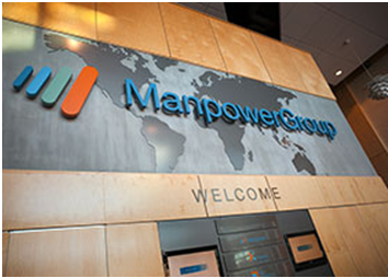 Manpower Lobby Signage for Business